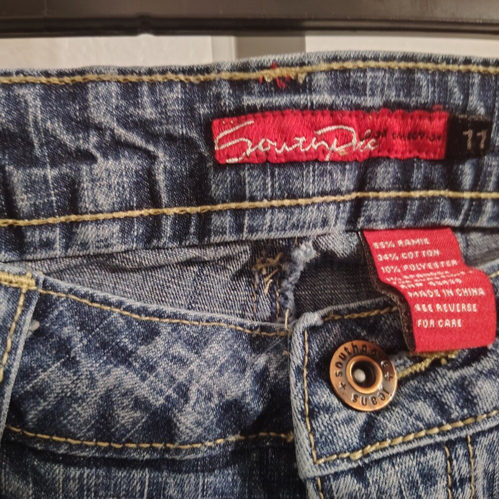 South Pole Junior's Collection Jeans Size 11 Stretch Bootcut Y2K Vintage - Picture 11 of 11